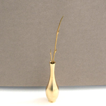 ささやく 枝 真鍮製一輪挿しオブジェ JF039