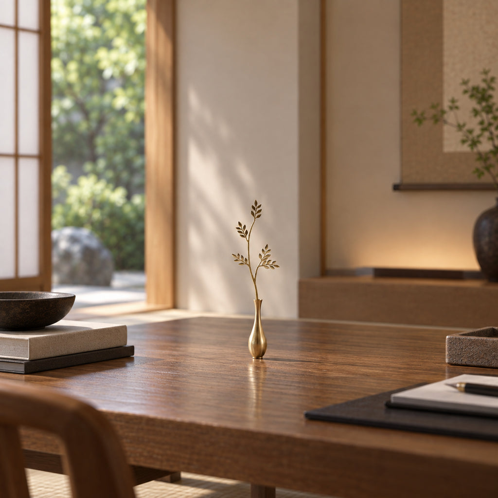 Olivo Decorativo in Ottone