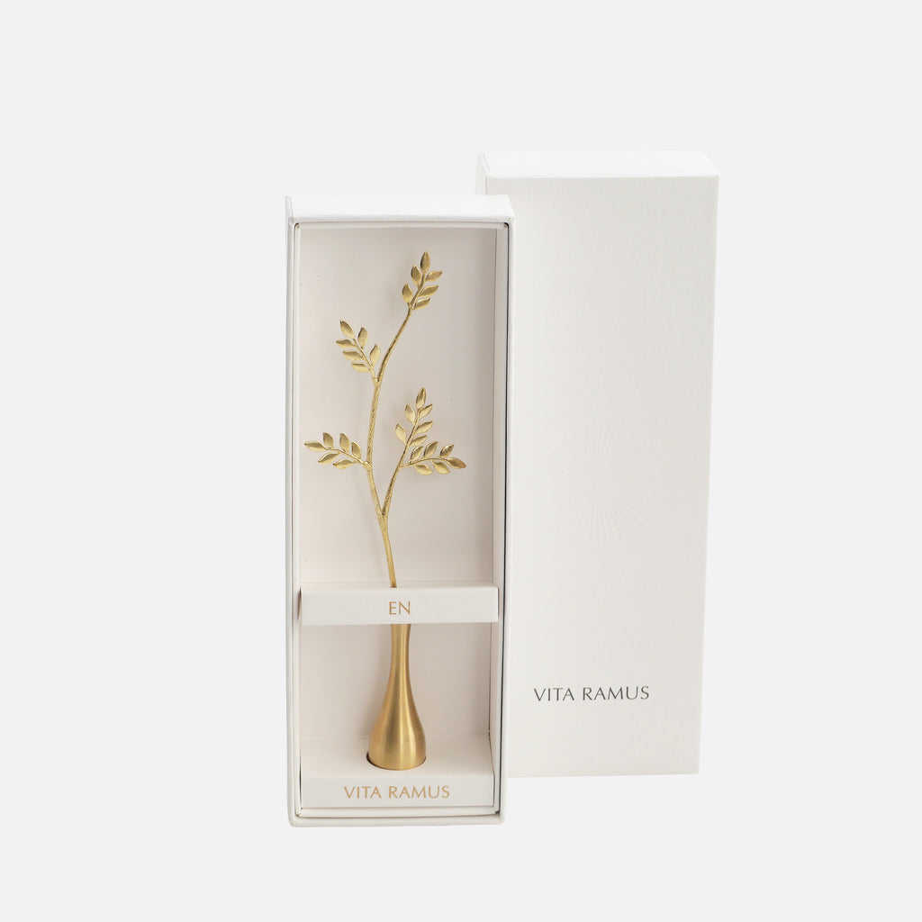 Olivo Decorativo in Ottone