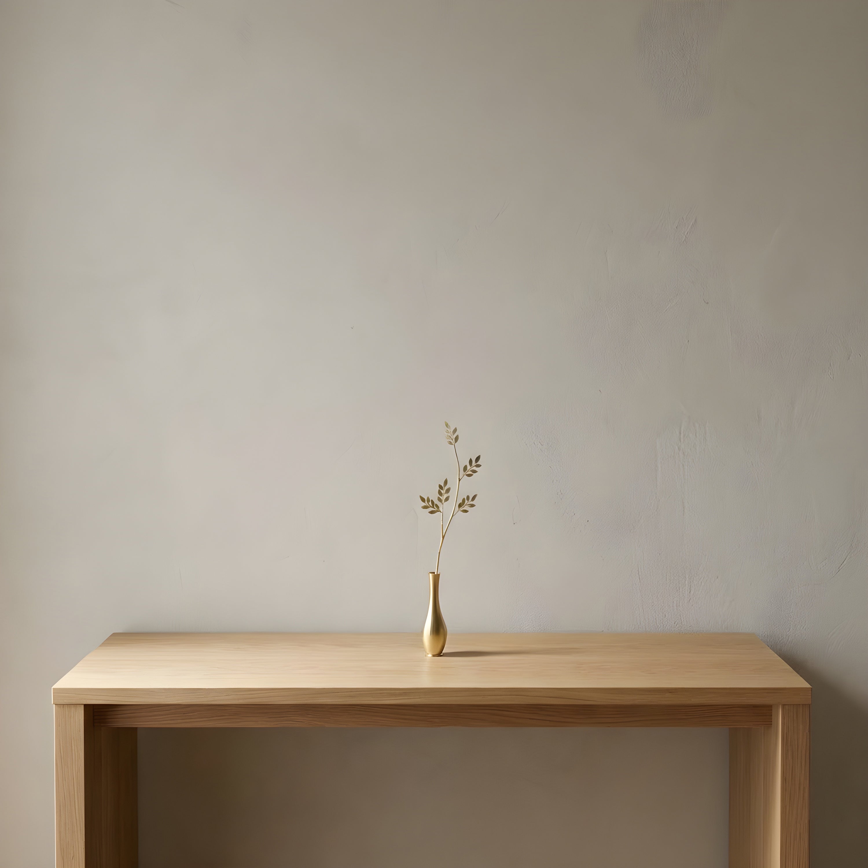 Olive Leaf Brass Bud Vase – Decorative Mini Flower Vase