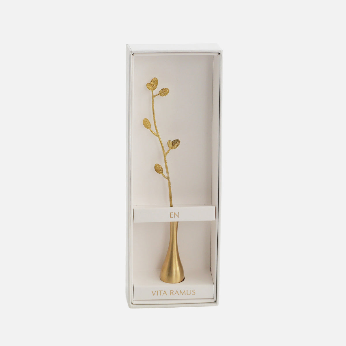 Foglia Decorativa in Ottone