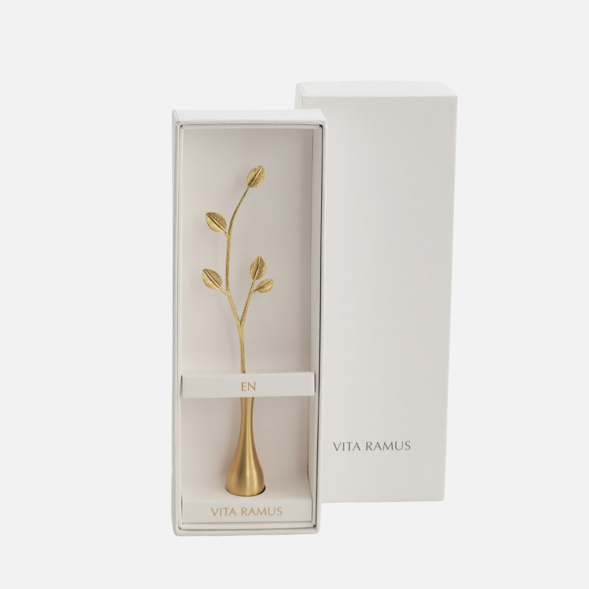 Foglia Rotonda in Ottone