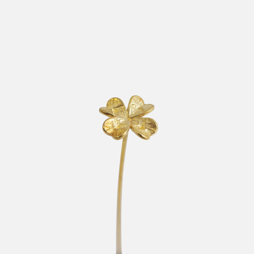 FOUR LEAF CLOVER | 네잎클로버 황동 보태니컬 오브제