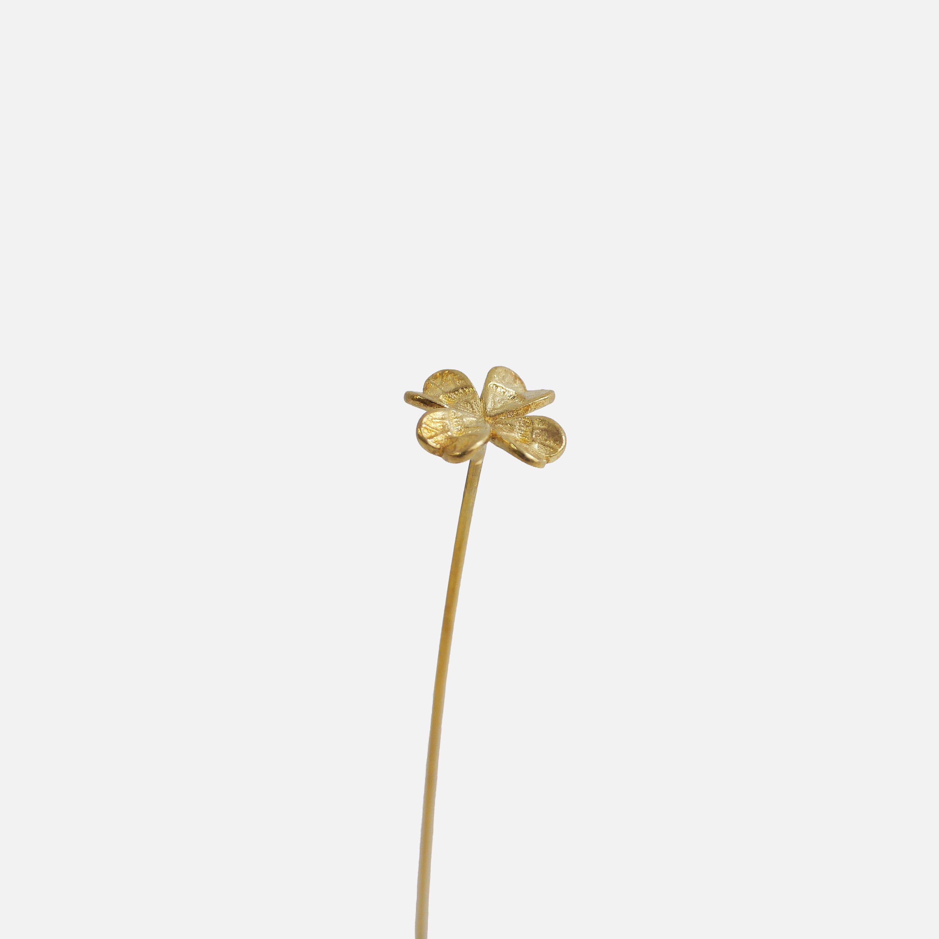 FOUR LEAF CLOVER | 네잎클로버 황동 보태니컬 오브제