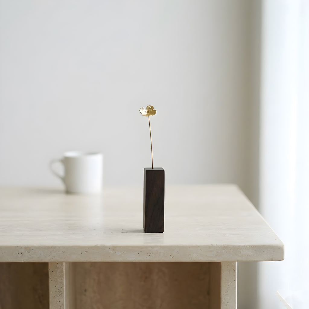 Ebony Wood Vase