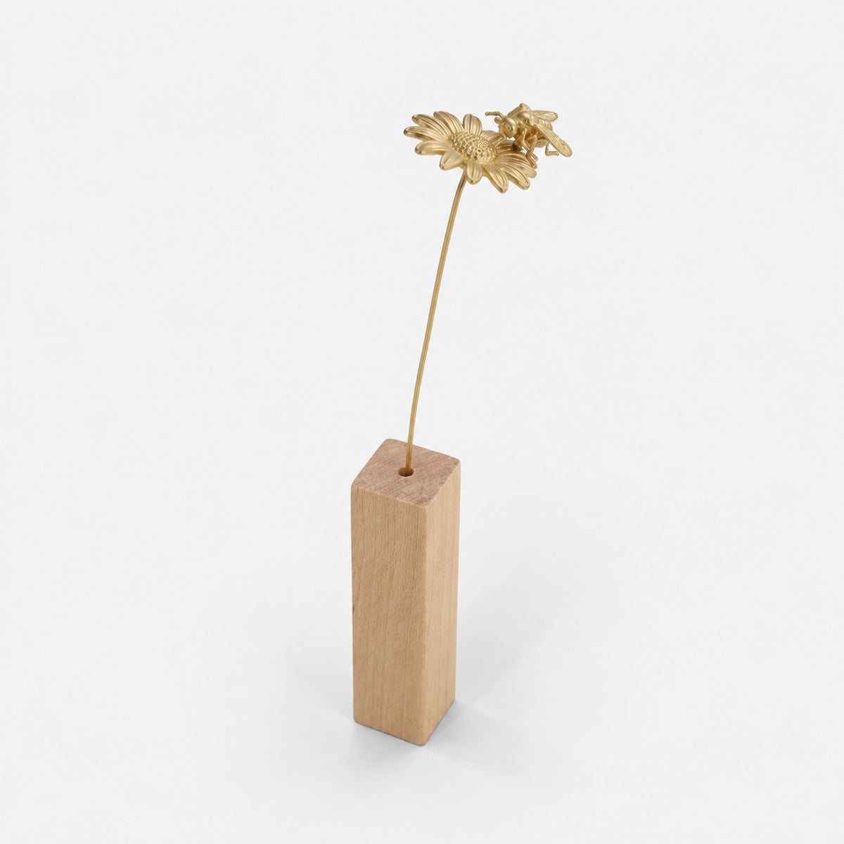 Girasole e Ape Decorativi in Ottone