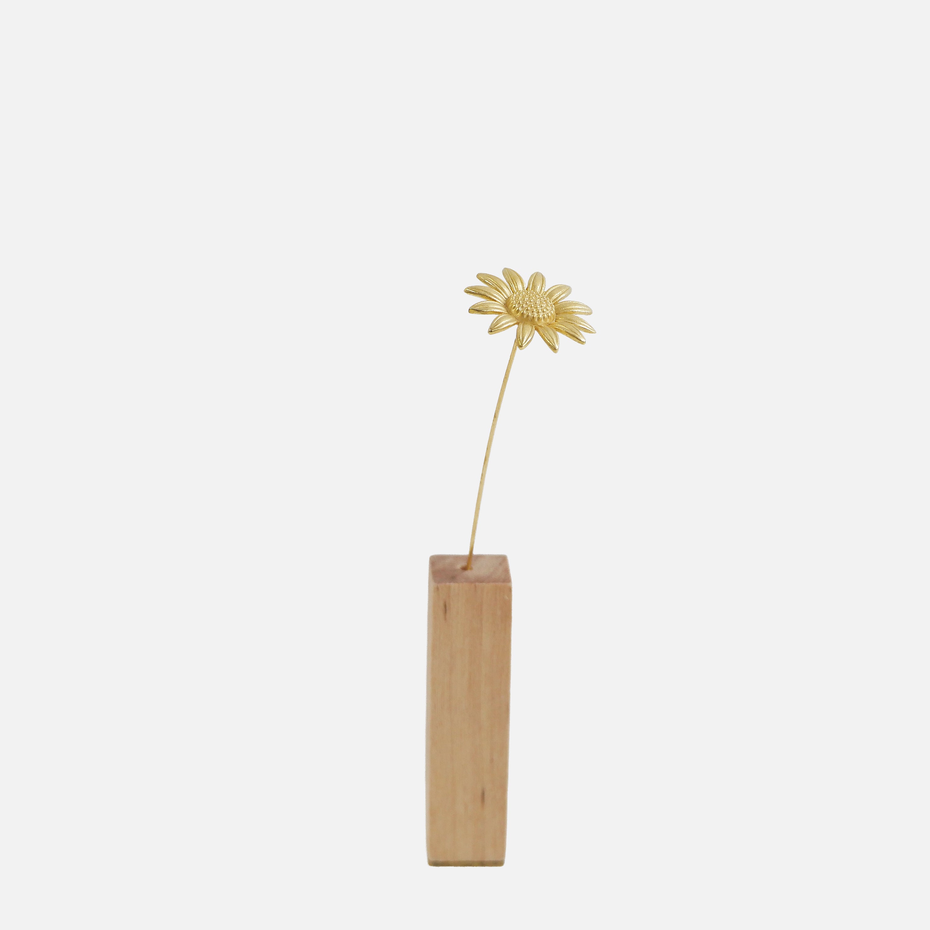 SUNFLOWER ひまわりオブジェ | 真鍮製ボタニカルオブジェ | Vita Ramus
