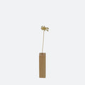 Brass Higanbana Mini Sculpture with Wooden Vase