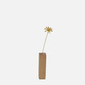 Brass Higanbana Mini Sculpture with Wooden Vase