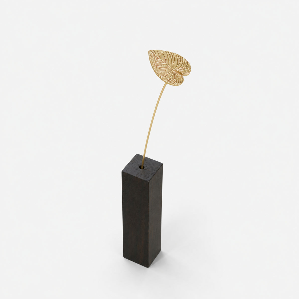 Monstera Decorativa in Ottone