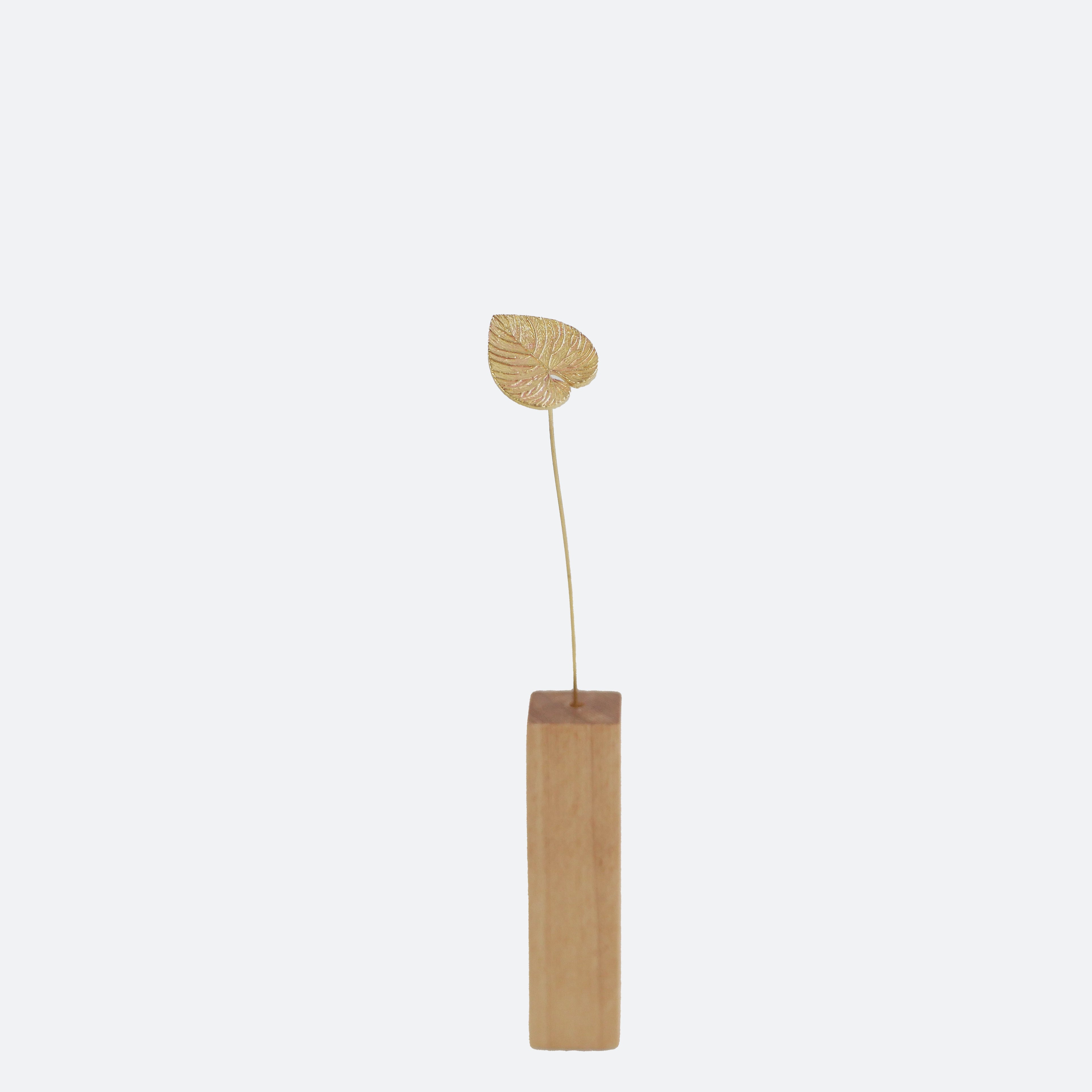 Monstera Decorativa in Ottone