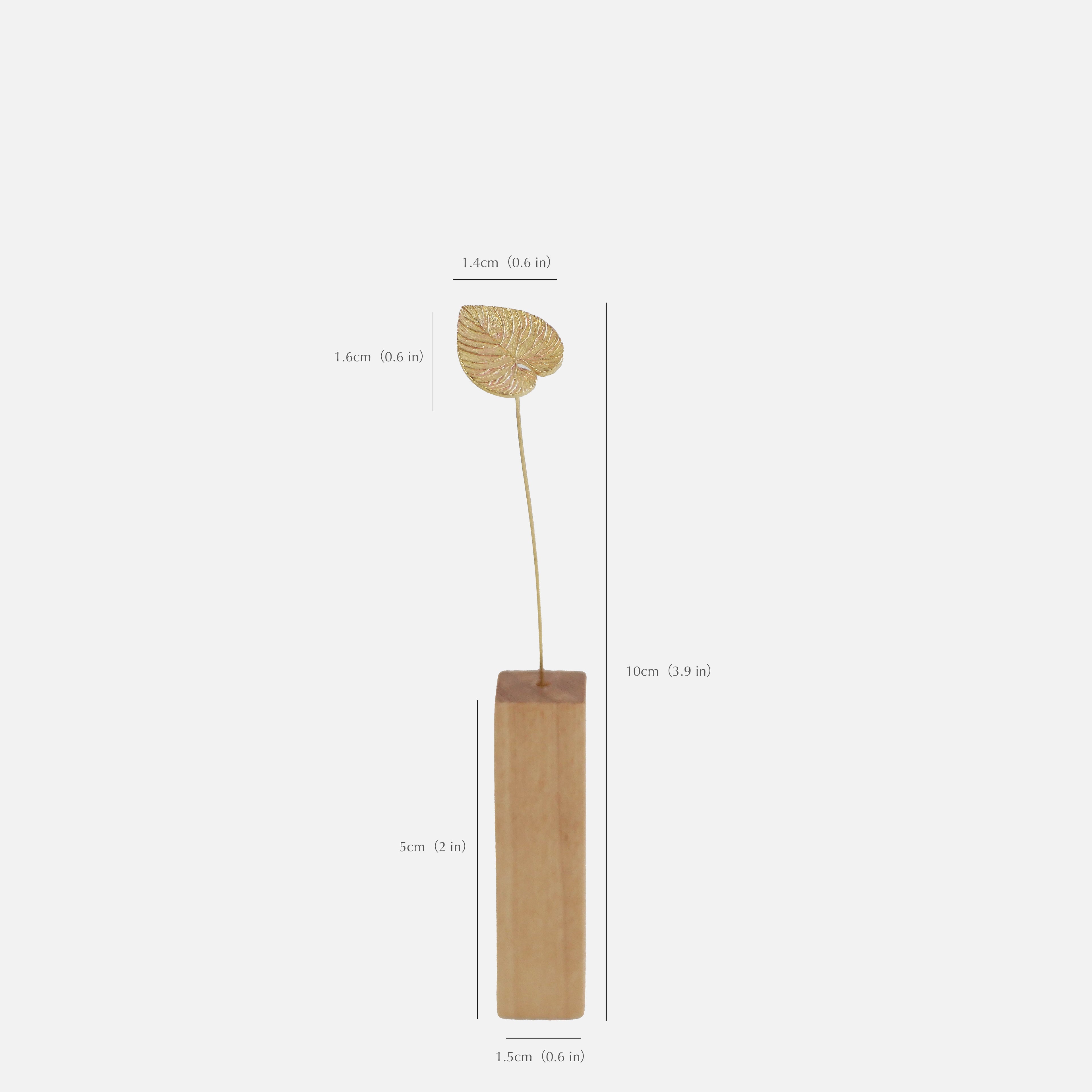 Monstera Decorativa in Ottone