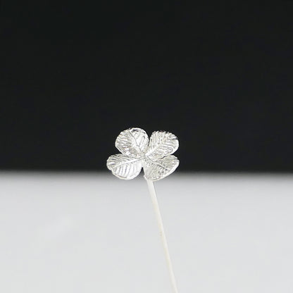ミニ四つ葉モチーフのシルバー925製一輪挿し｜Vita Ramus Botanical Objet｜JFS002