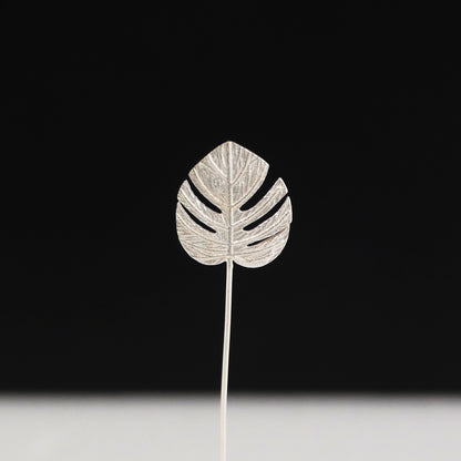 モンステラモチーフのシルバー925製一輪挿し｜Vita Ramus Botanical Objet｜JFS003